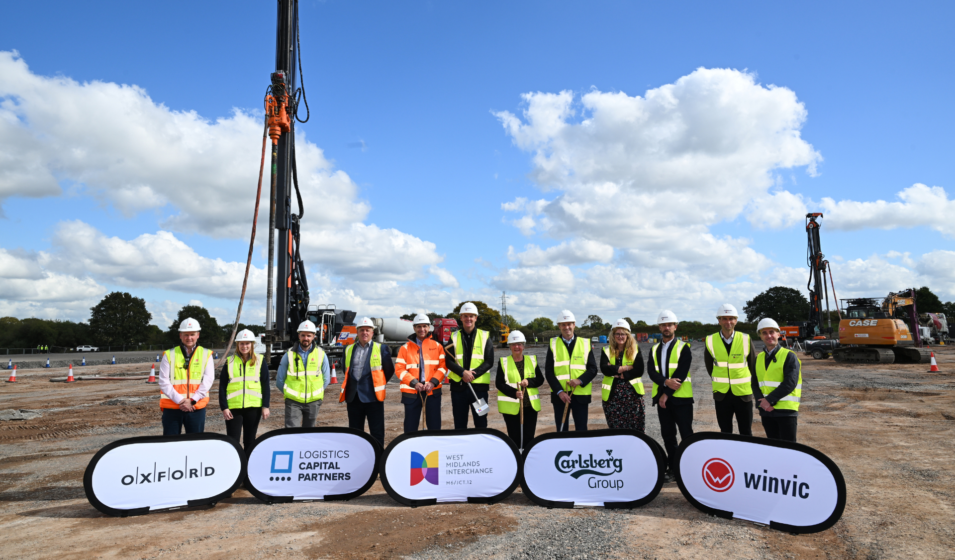 CARLSBERG BRITVIC KHỞI CÔNG KHO VẬN MỚI TẠI WEST MIDLANDS INTERCHANGE